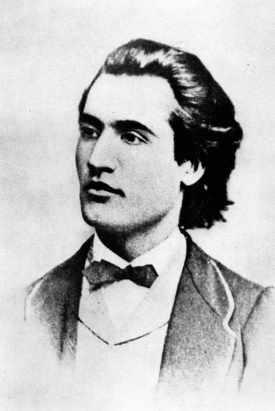 Mihai Eminescu, 1869 by Jan Tomas